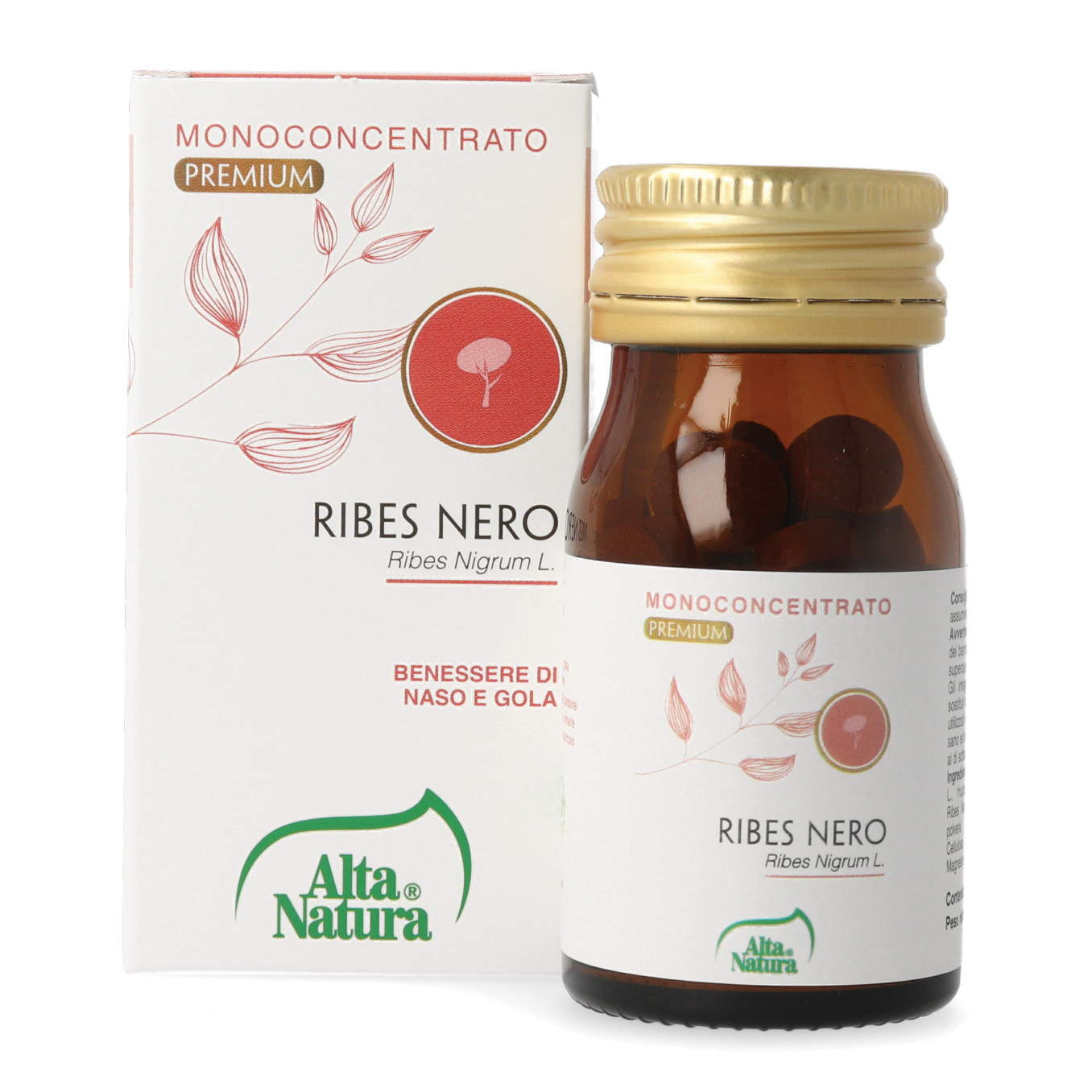 Alta Natura Ribes Nero 60 Compresse 500Mg Terranata