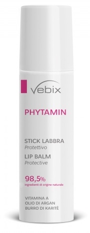 Vebix Phytamin Stick Labbra Protettivo 5,7 Ml New 2019 Cera Free