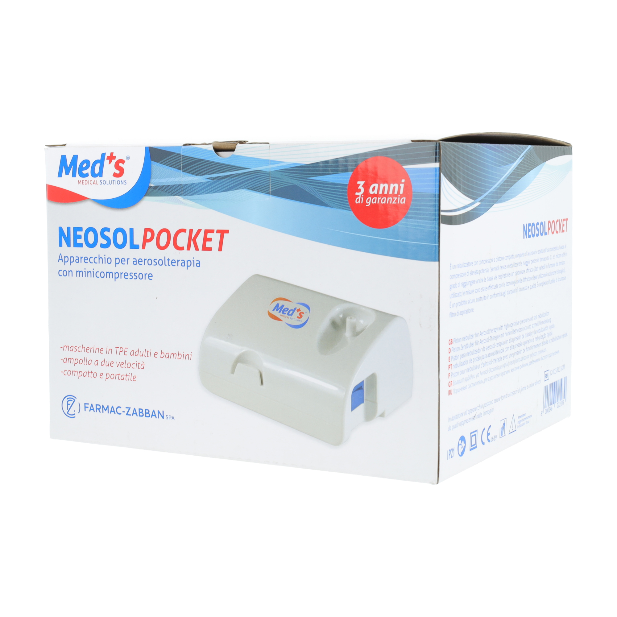 Neosol aerosol pocket