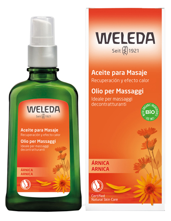 Weleda olio mass.arnica 100ml