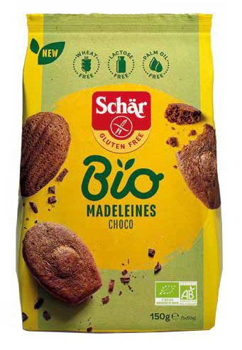 Schar bio magdalenas choco150g