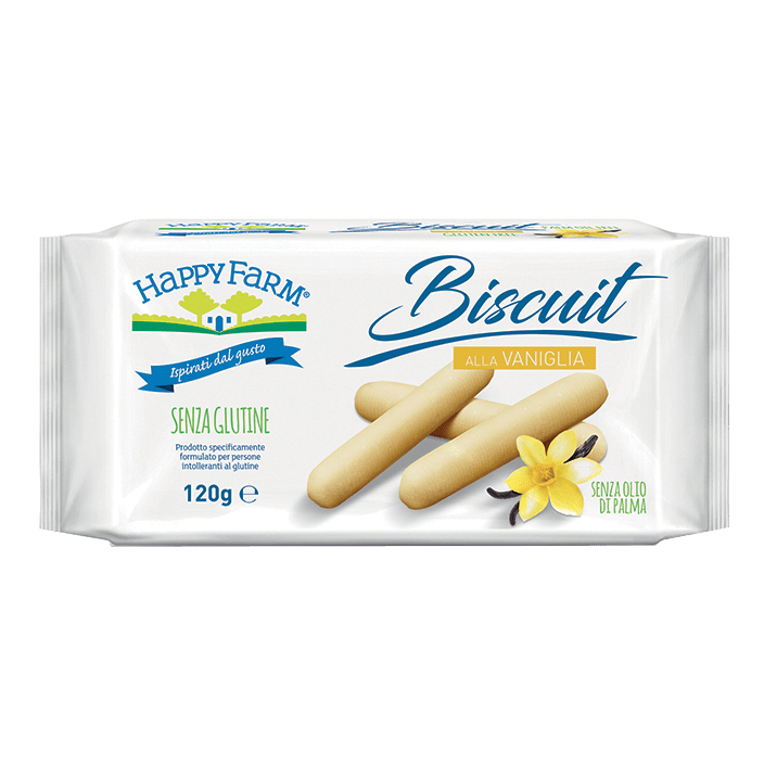 Happy Farm Biscotti Vaniglia 120g