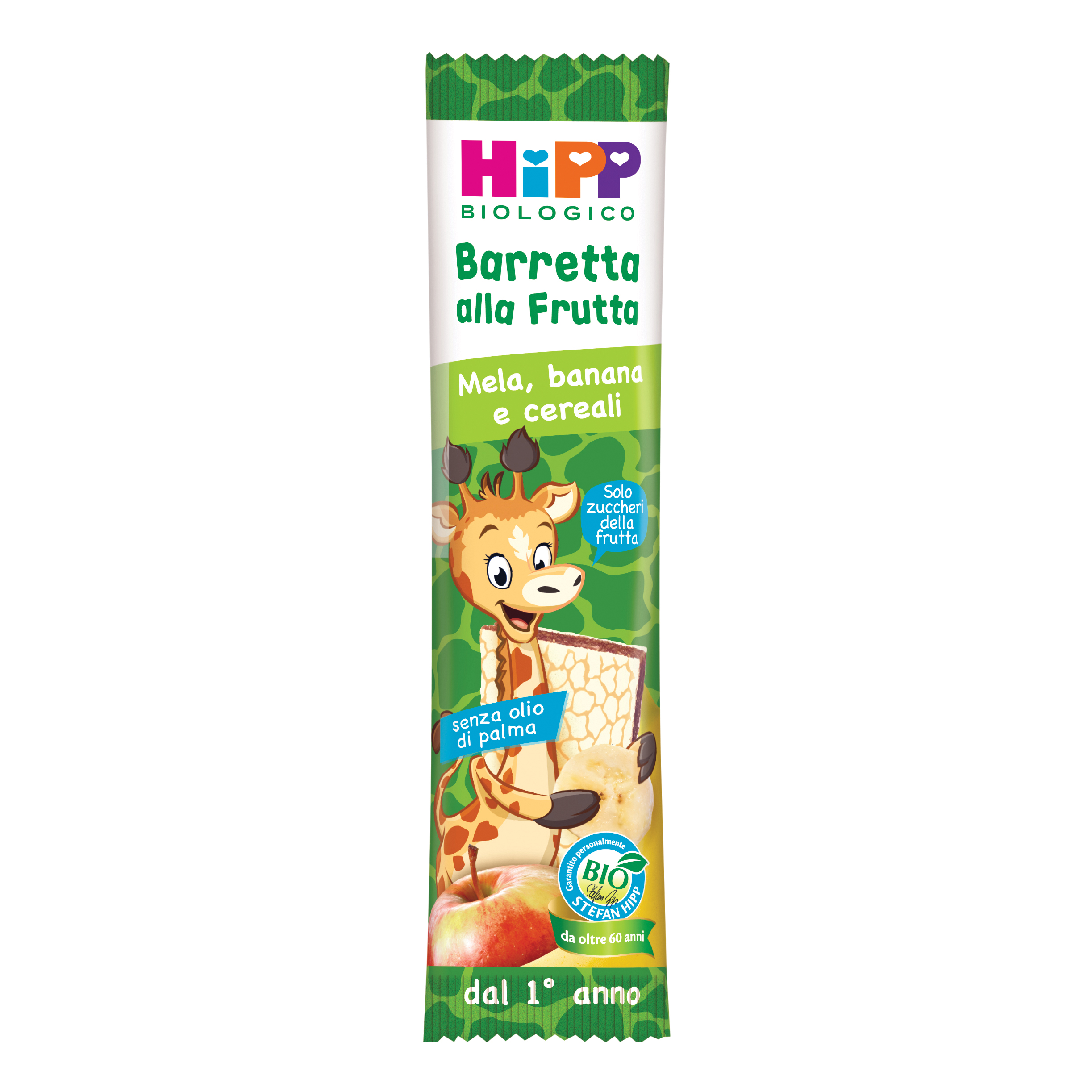 Hipp Bio Barretta Alla Frutta Mela/Banana/Cereali 23 G