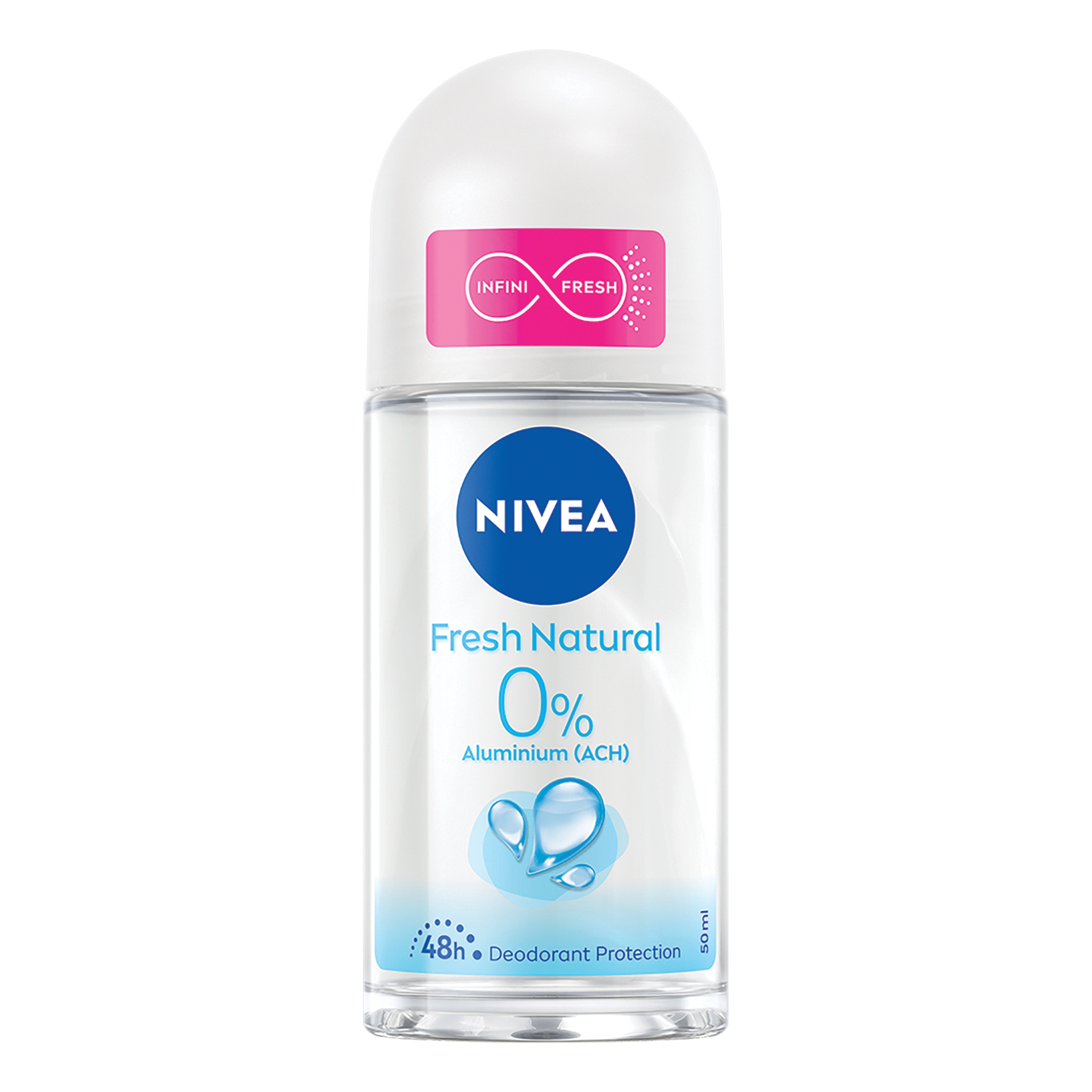 NIVEA - Fresh Natural - Deodorante Roll on 50 ml