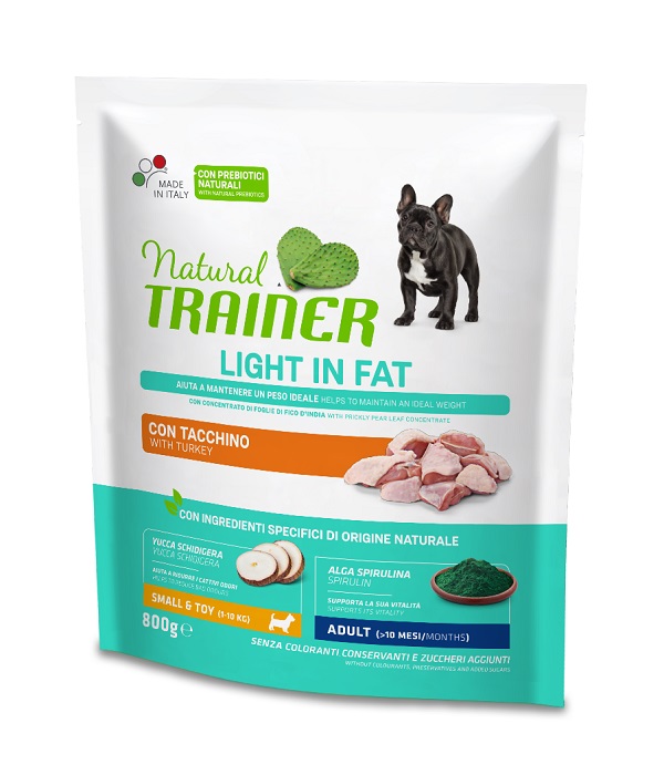 Trainer Cane Natural Light In Fat Small&Toy Tacchino 800 Gr