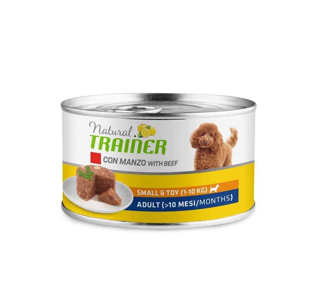 Trainer Cane Natural Adulto Small&Toy Manzo 150 Gr