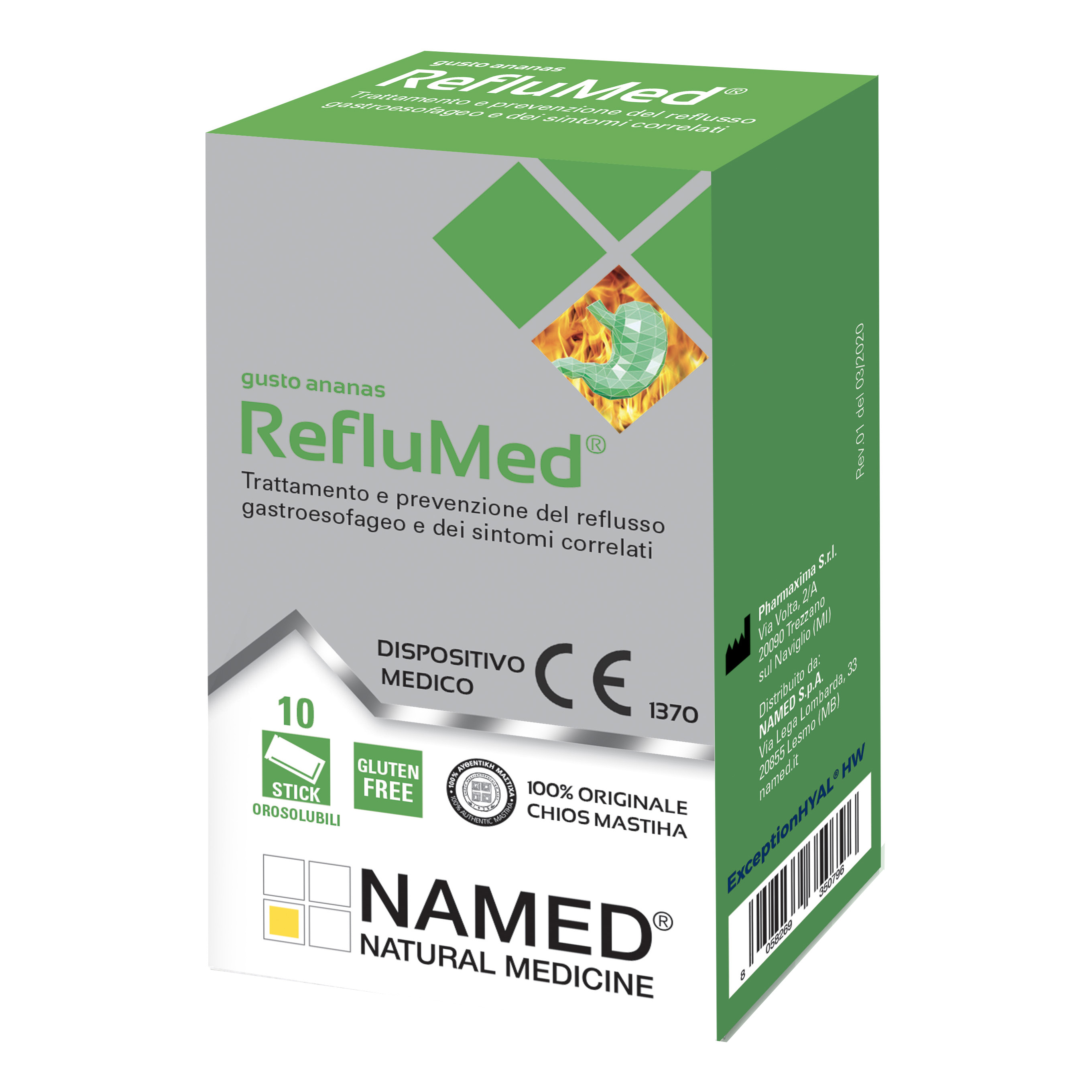 Reflumed dm ananas 10 stick
