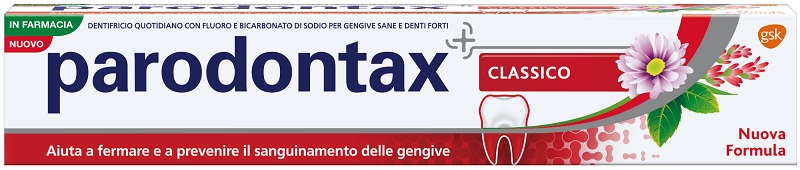 Parodontax Dentifricio Herbal Classico Con Fluoro E Bicarbonato Di Sodio 75 ml