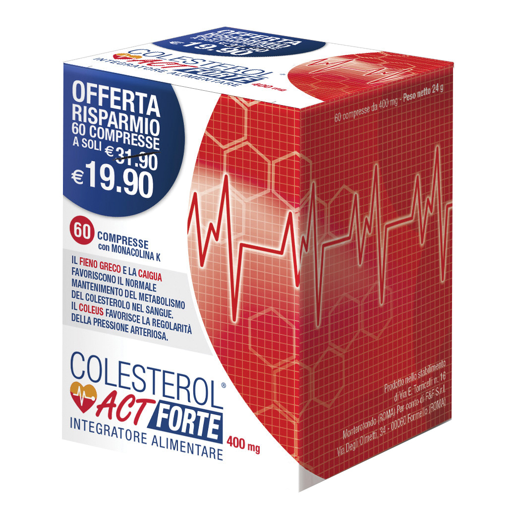 Colesterol Act Forte 60 Compresse