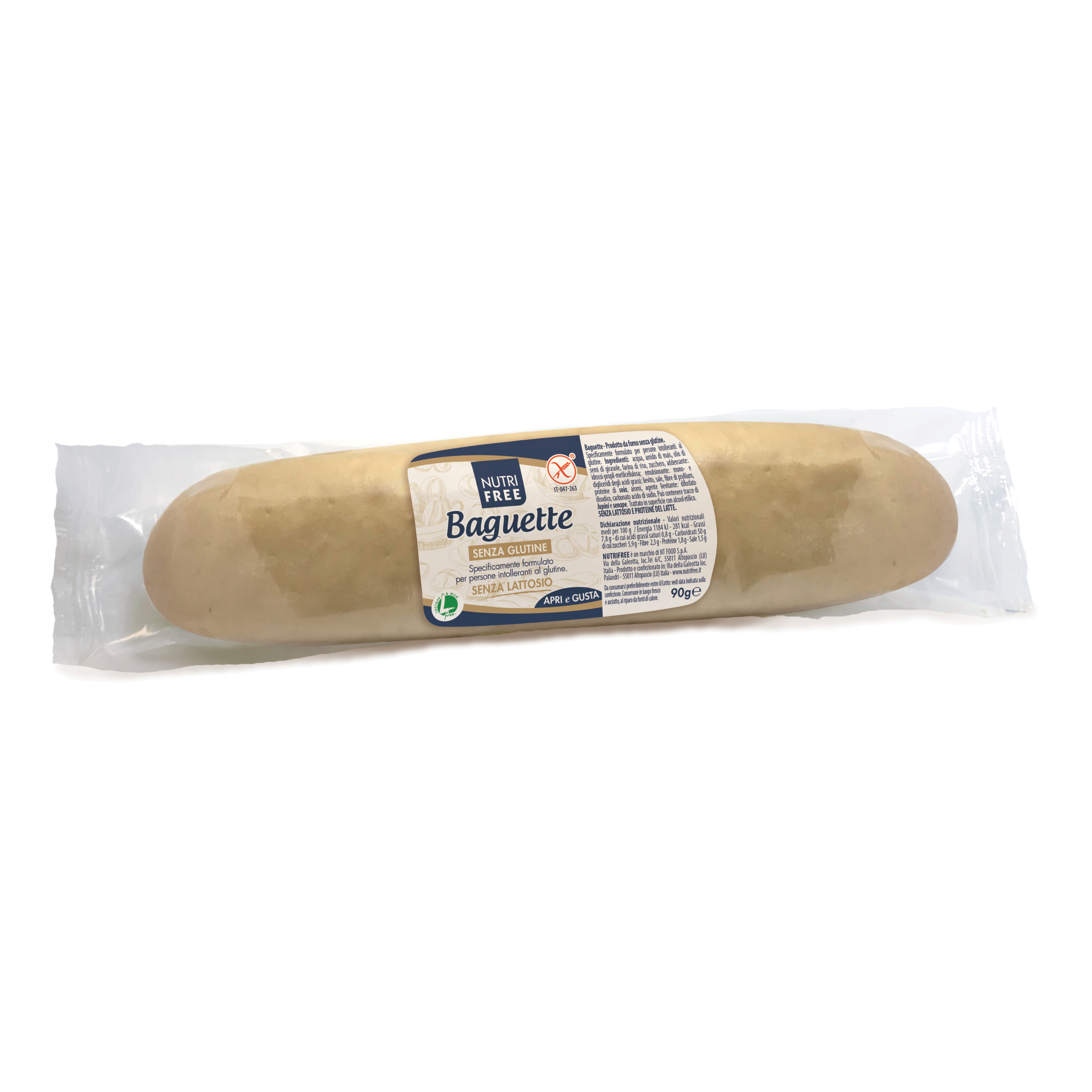 Nutrifree baguette 90g