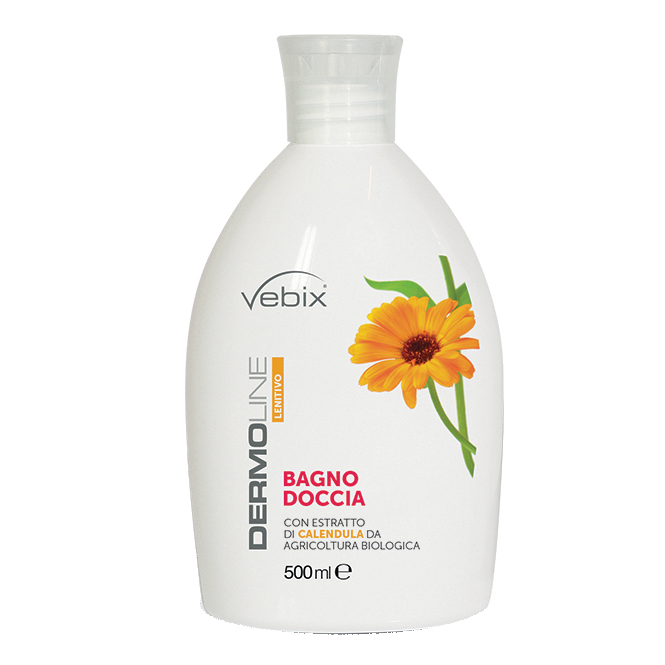Vebix dermoline calendula bagnodoccia 500 ml