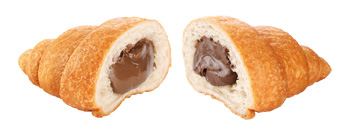 Feeling ok croissant ripieno alla crema di cacao 65 g