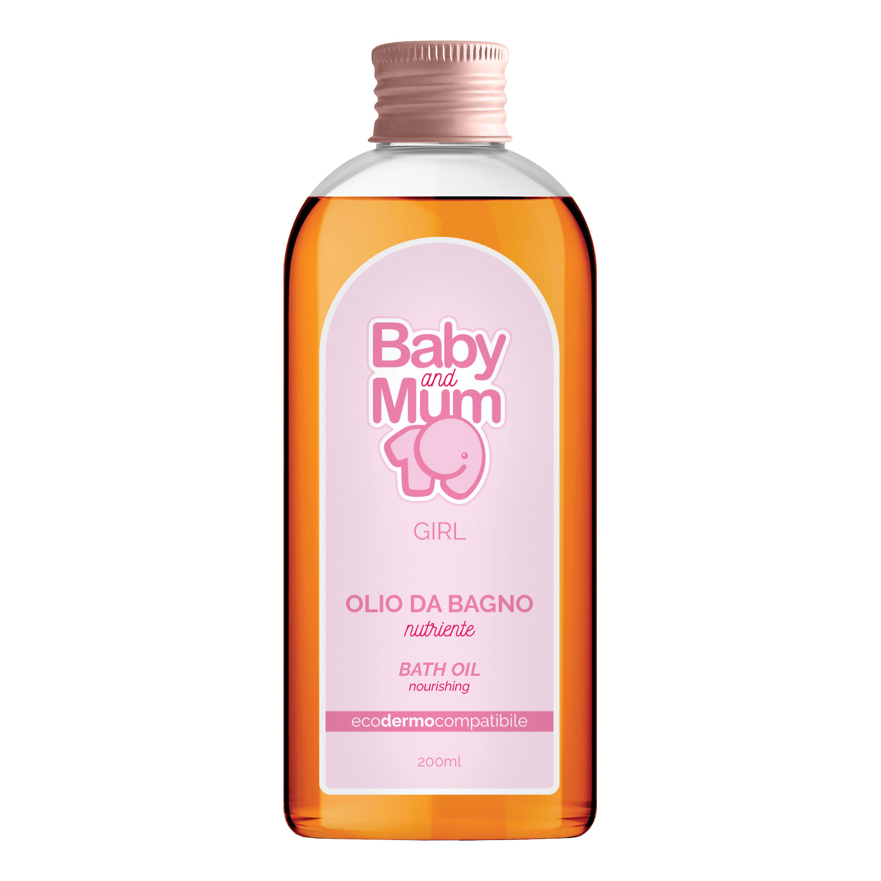 Babyandmum olio bagno girl 200 ml