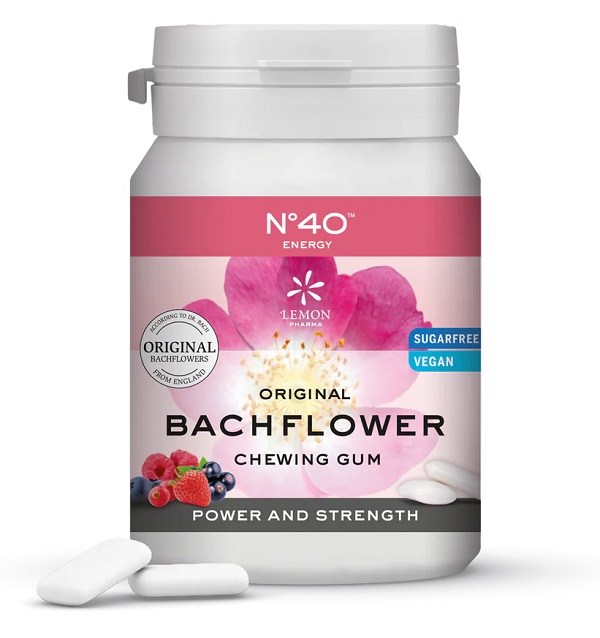 Lemon pharma gomme 40 energia fiori di bach 60 g