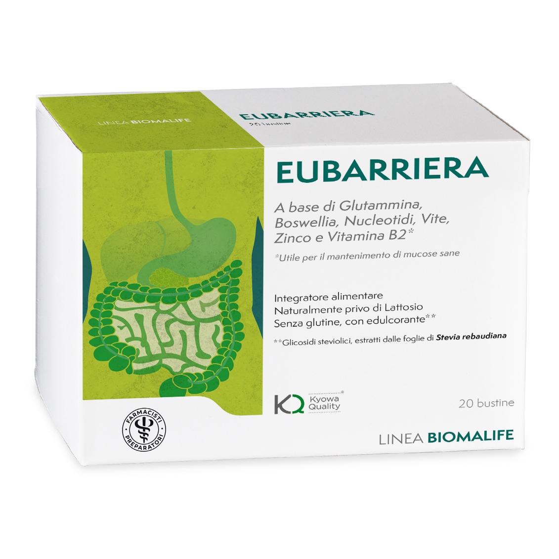 Linea Biomalife Unifarco Eubarriera 20 Bustine