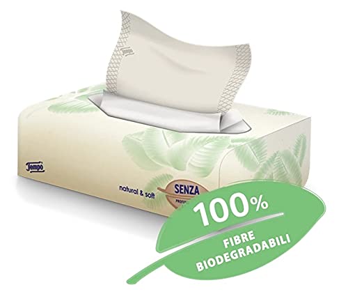 Tempo box fazzoletti natural&amp;soft 70 pezzi