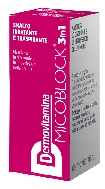 Dermovitamina Micoblock 3 In 1 Smalto Fuxia 5 ml