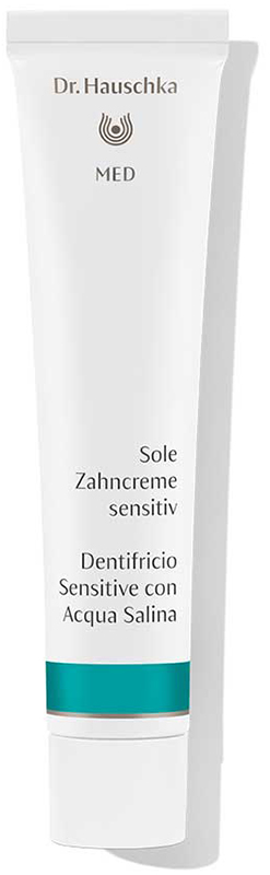 Dr hauschka dentifricio sensitive con acqua salina 75 ml