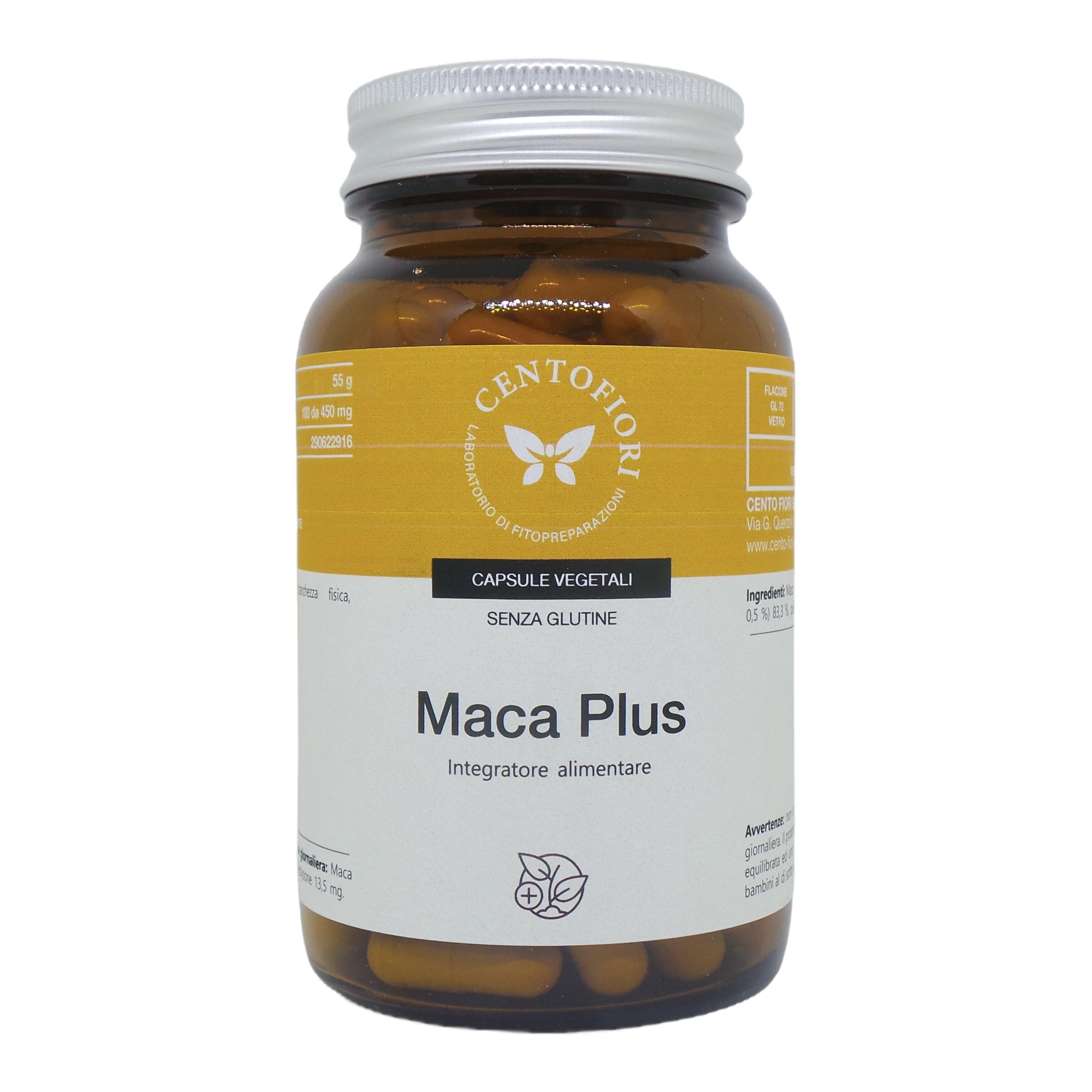 Maca plus 100 capsule vegetali