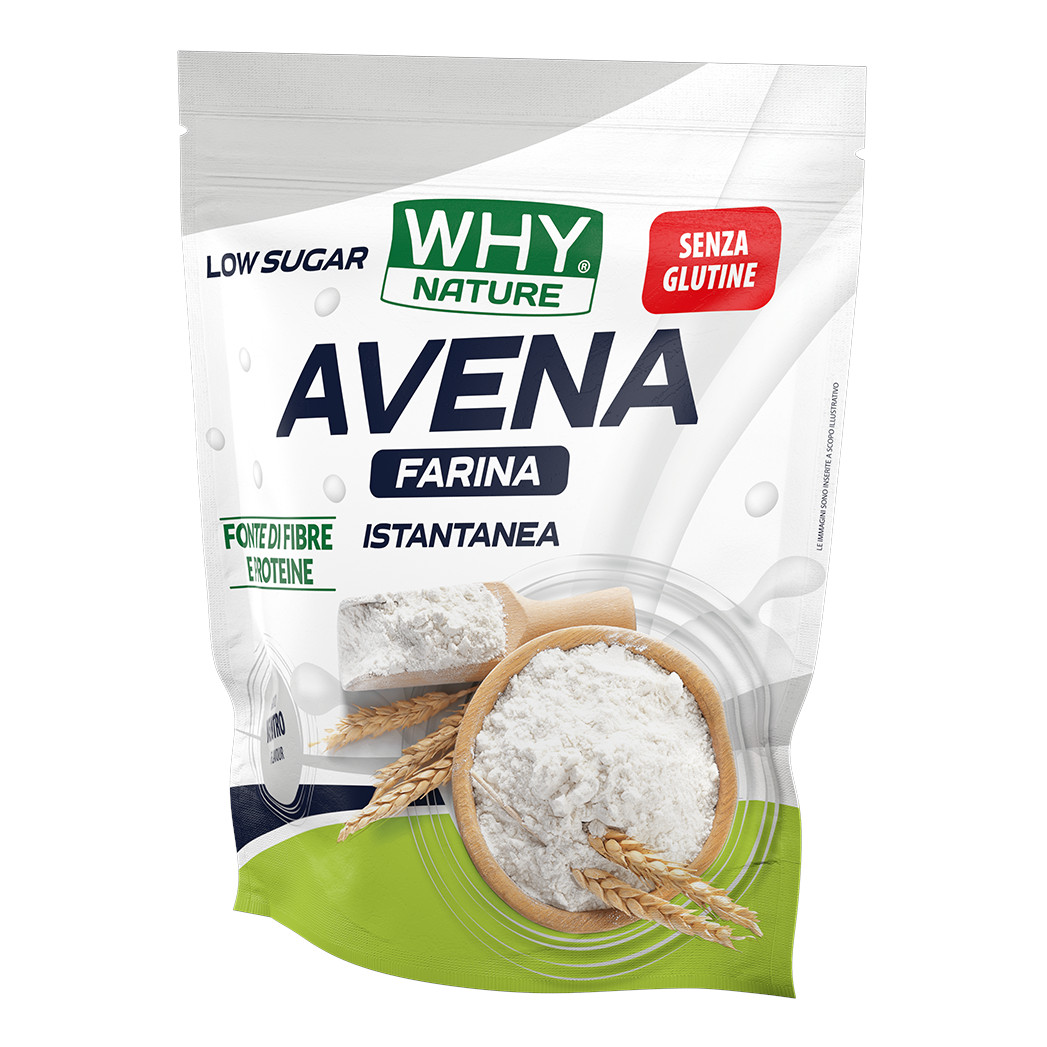 Whynature avena farina senza glutine neutro 1 kg