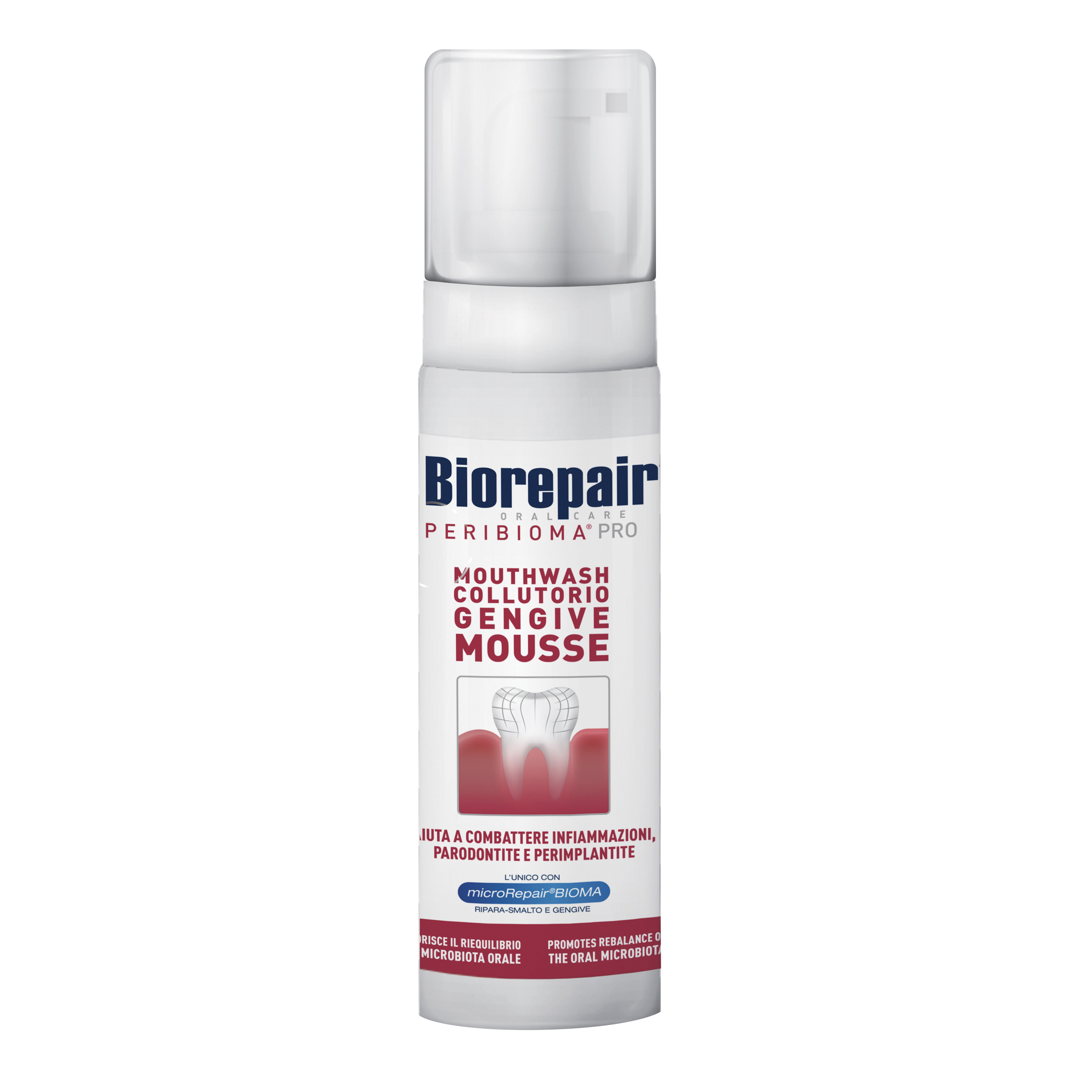 Biorepair Peribioma Mousse Collutorio 200 ml