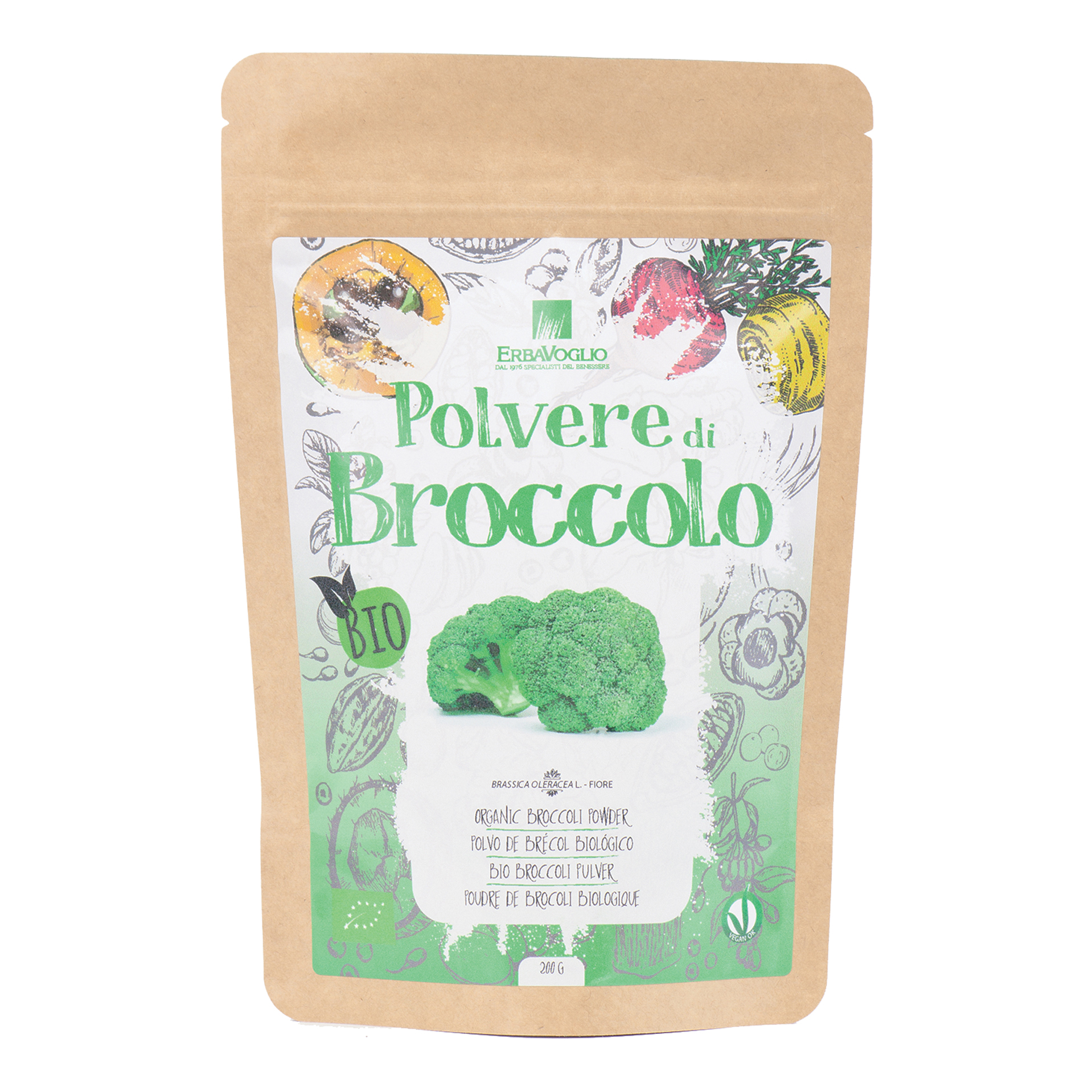 Broccolo polvere bio 200 g