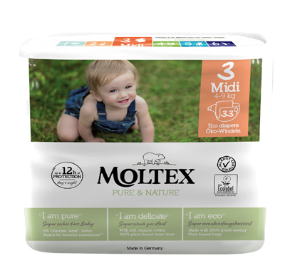 Moltex Aio Midi 4-9kg 34pezzi
