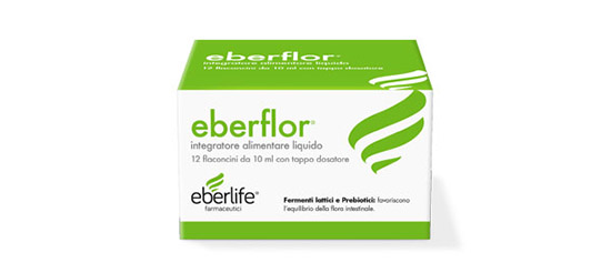 Eberflor Fermenti Lattici 12 Flaconcini da 10 Ml