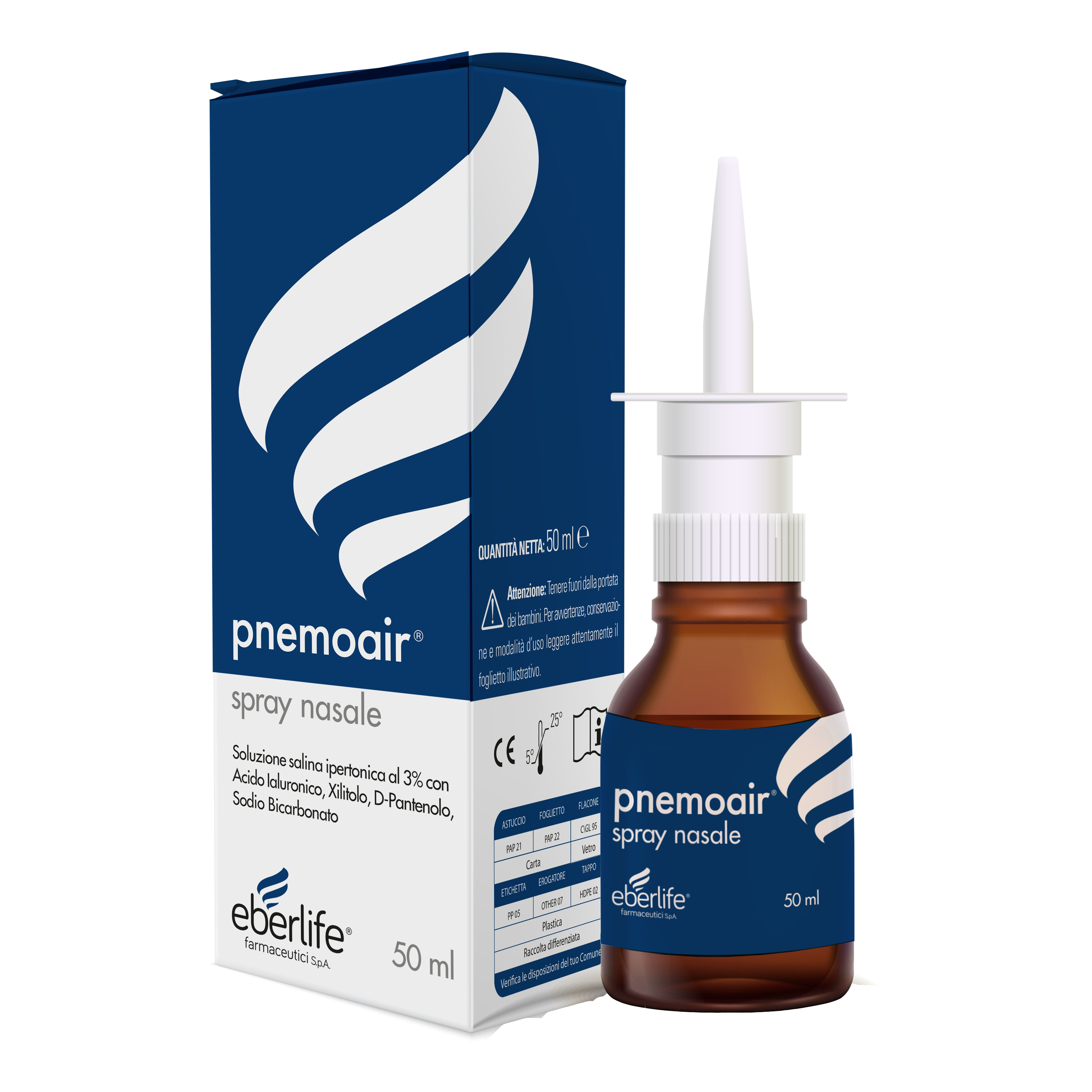 Pnemoair spray nasale 20 ml