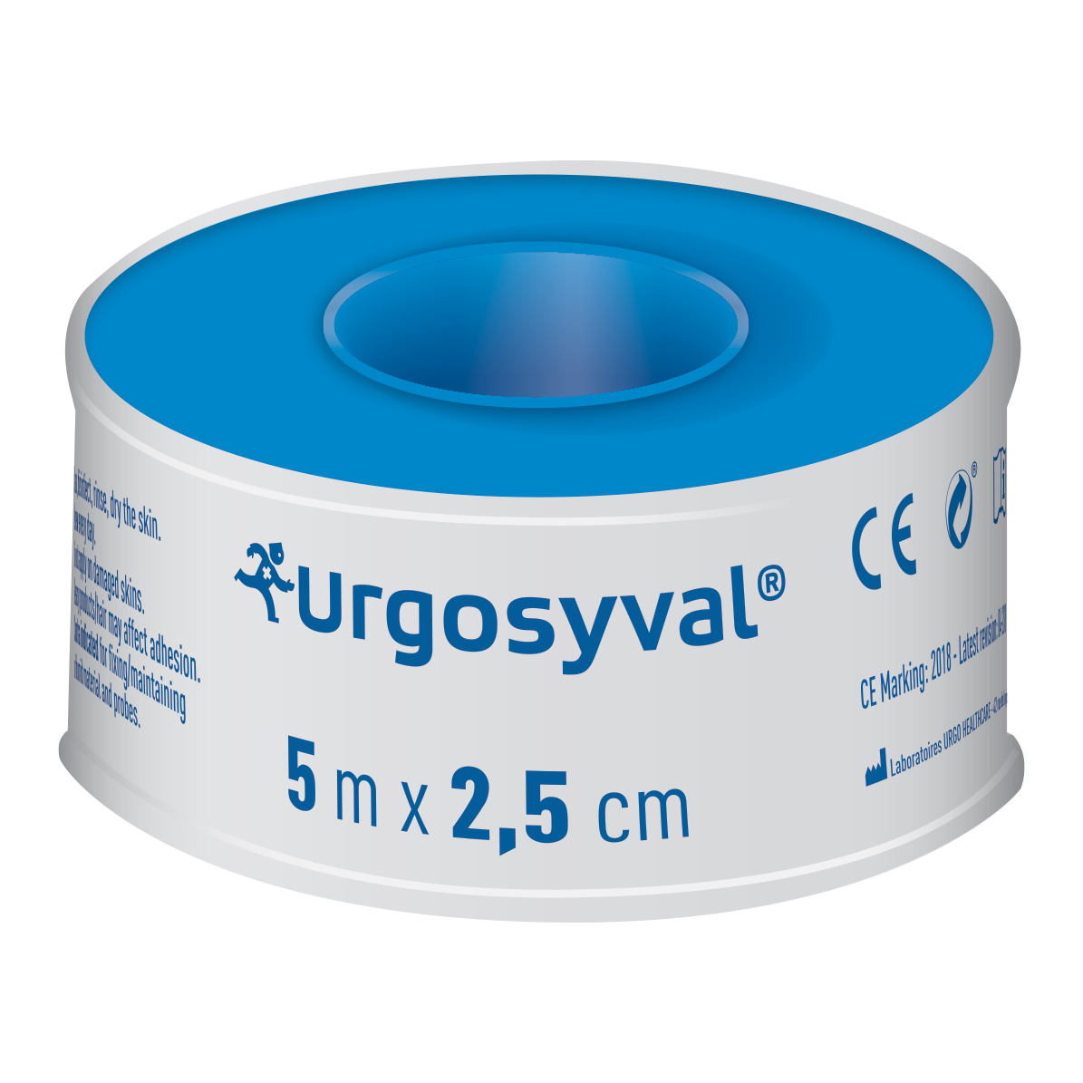 Cerotto in rocchetto urgo urgosyval 5 m x 2,5 cm