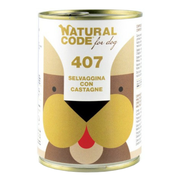 natural Code Selvaggina E Castagne 400 G-image