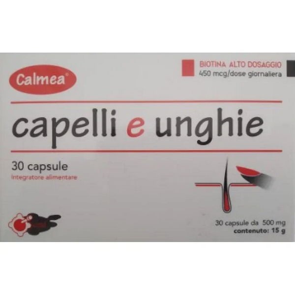 Calmea capelli e unghie 30 capsule