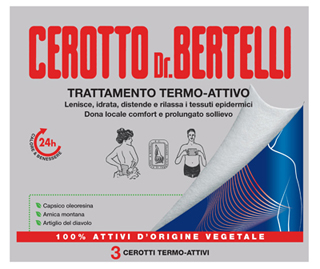 Bertelli Cerotto Termo-att.3pezzi