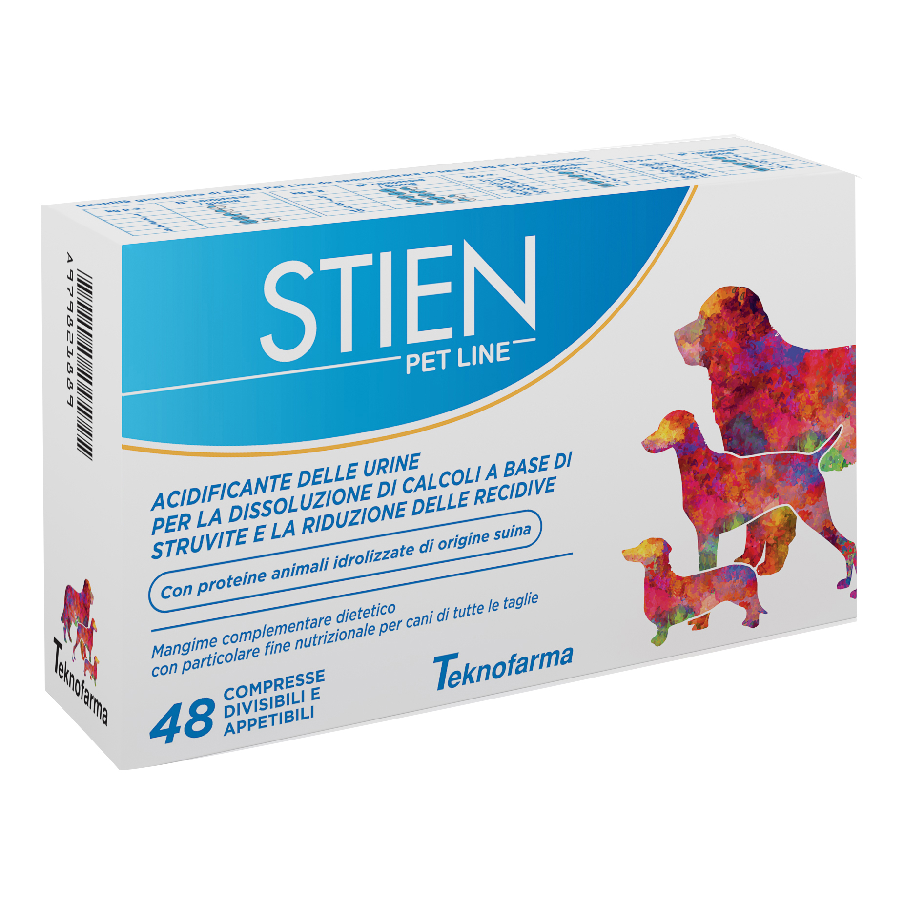 Stien Pet Line 48 Compresse Cani