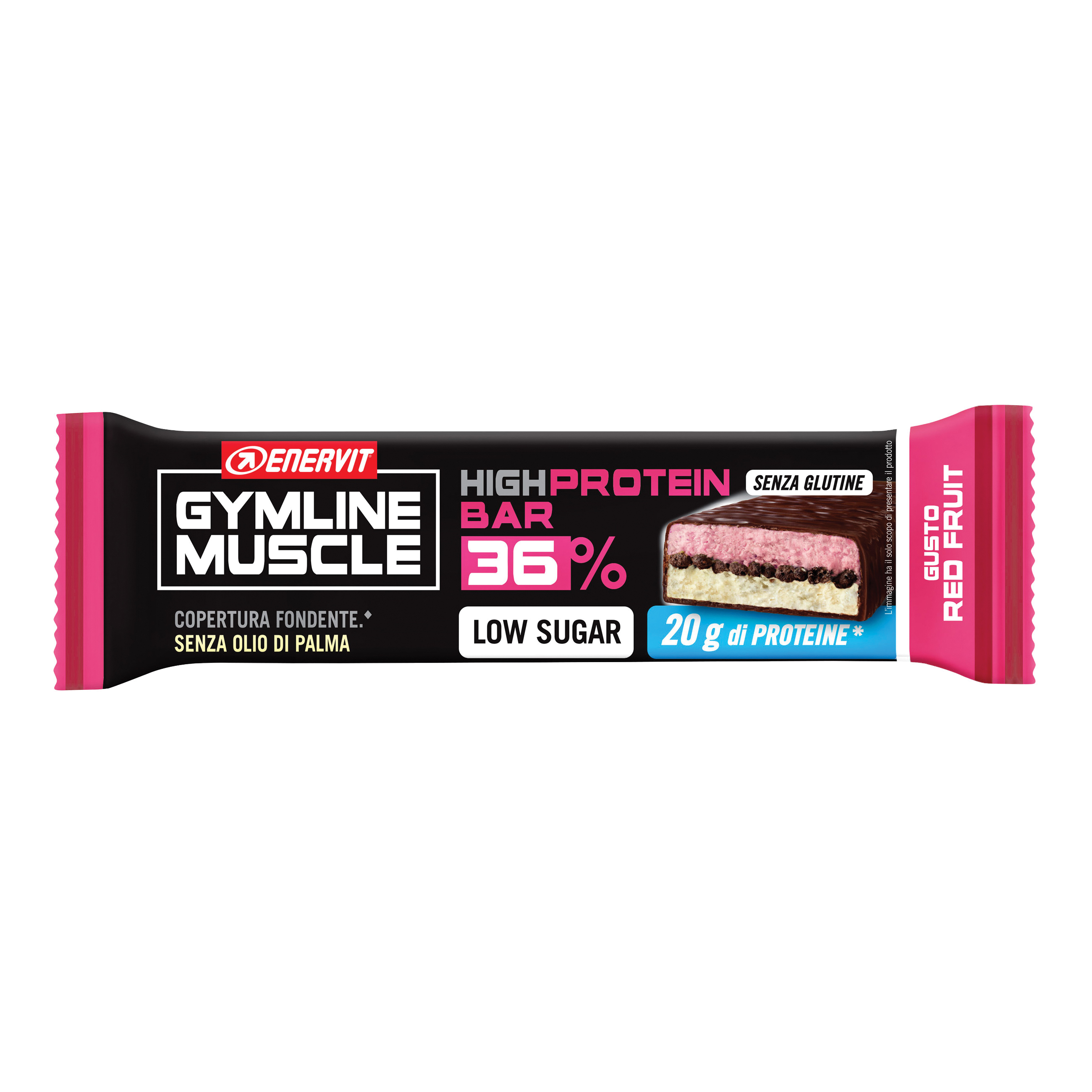 Enervit high protein bar 36% red fruit barretta 55 g