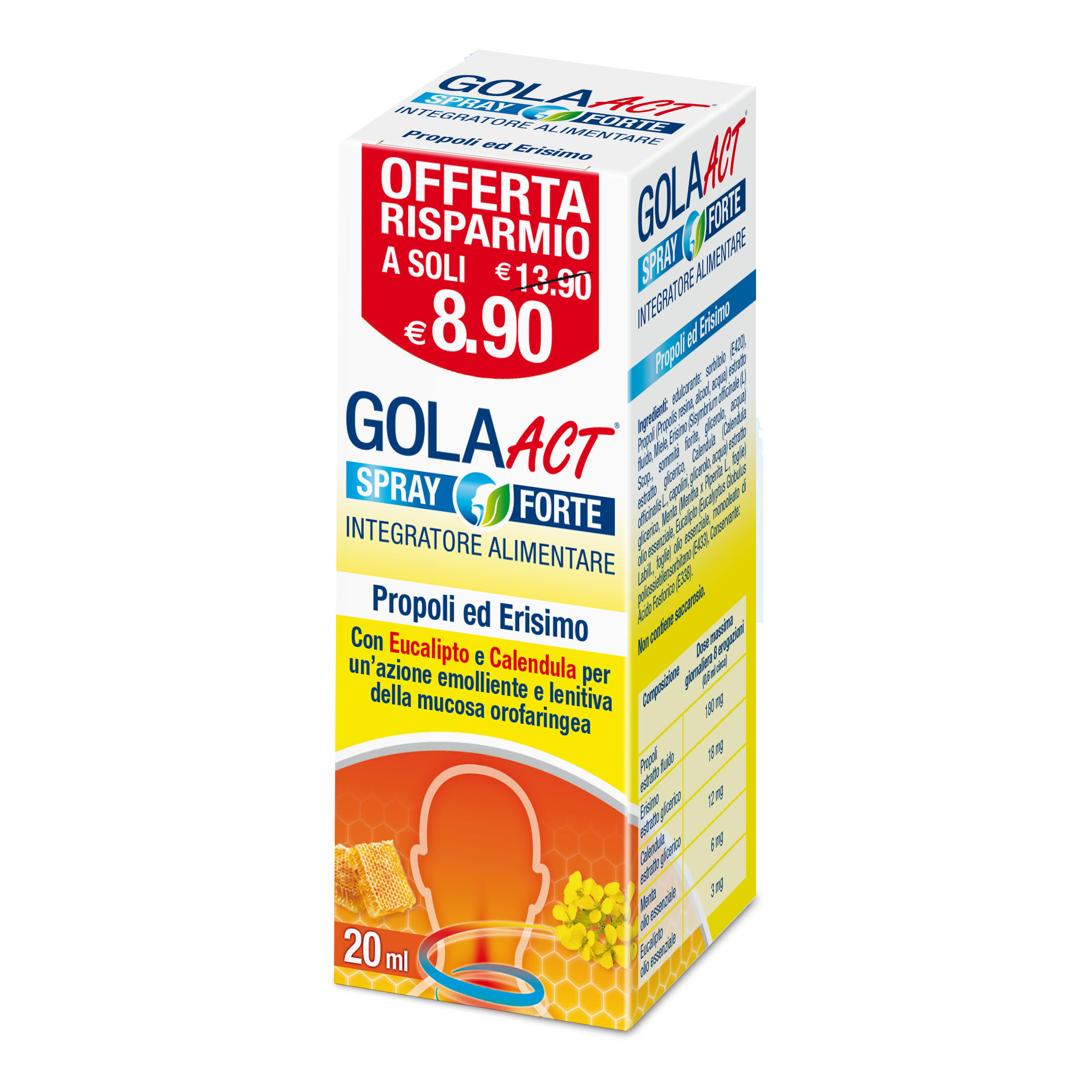 Gola Act Spray Forte 20 ml