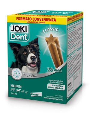 Joki Dent Cane Vegetal Medium Megapack Cf. (4X7 Pezzi) 840 Gr "New"