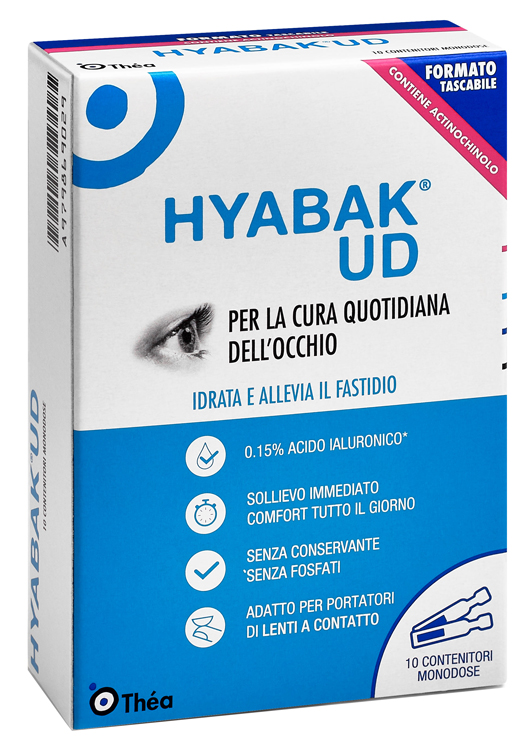 Hyabak ud sostituto lacrimale 10 monodosi 4 g