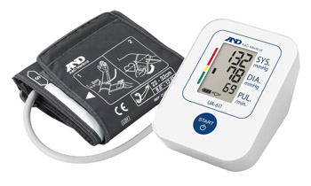 Misuratore elettronico a&amp;d automatico afib+ a bracciale