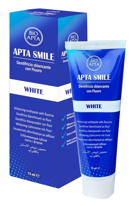 Aptasmile dentifricio sbiancante 75 ml