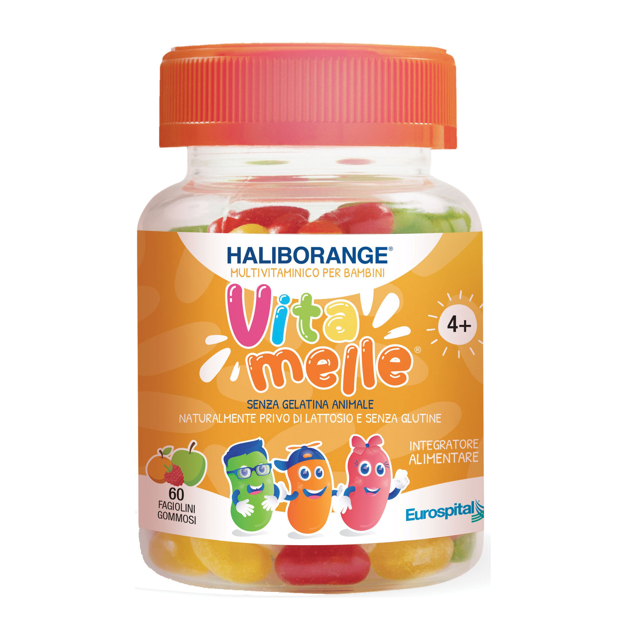 Haliborange vitamelle 60 jelly beans da 1,44 g