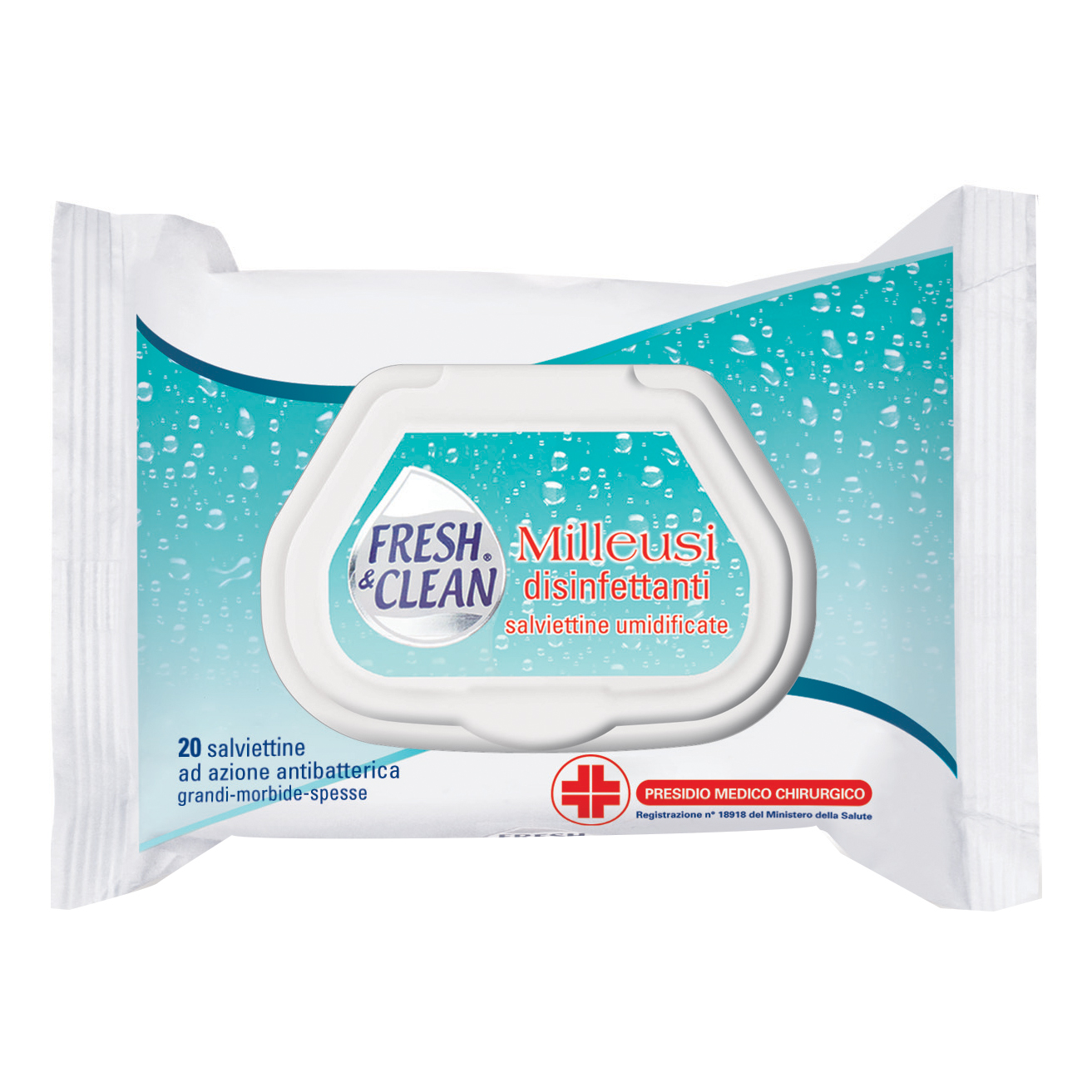 Fresh&amp;clean Salv Milleusi 20pezzi