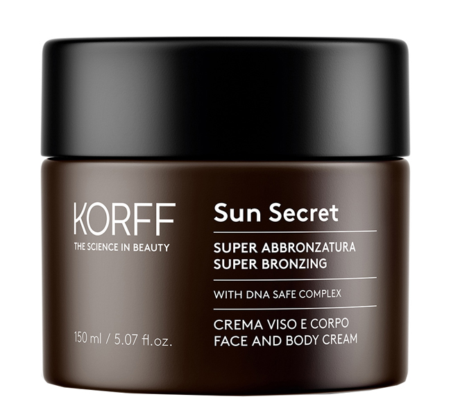 Korff sun secret crema superabbronzante 150 ml