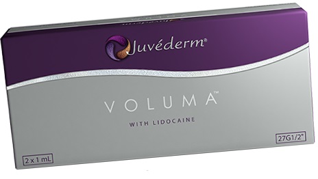 Siringa intra-dermica juvederm voluma acido ialuronico con lidocaina 1 ml 2 pezzi + 4 aghi