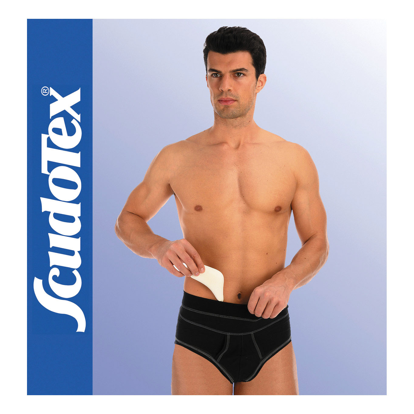 Cotton slip nero vita alta 6