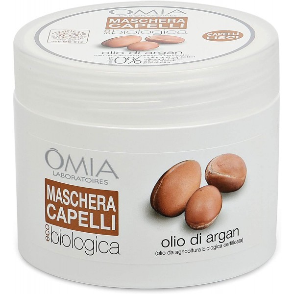 Omia ecobio maschera capelli argan 250 ml