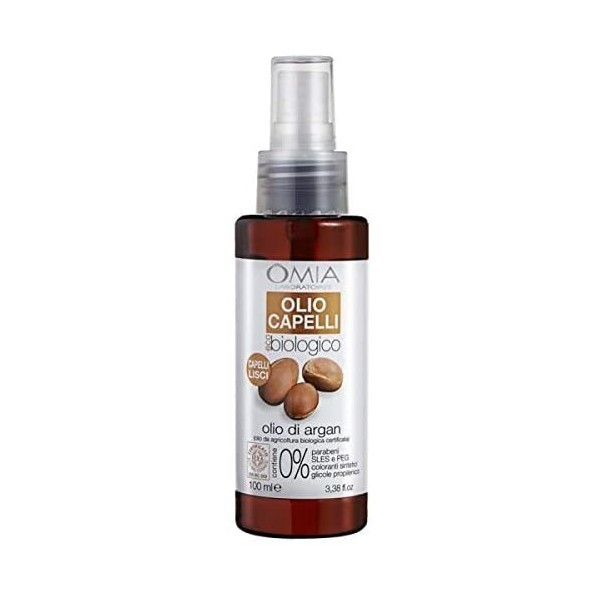 Omia ecobio olio capelli argan 100 ml