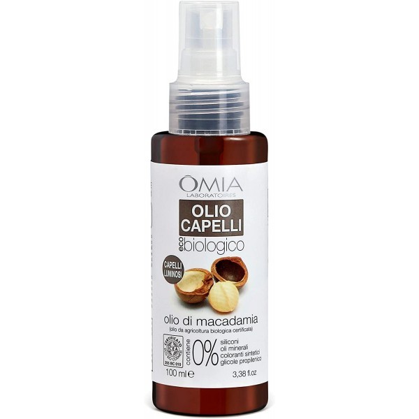 Omia ecobio olio capelli macadamia 100 ml