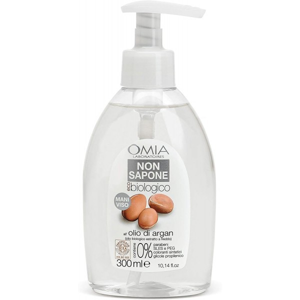 Omia ecobio non sapone m/v argan 300 ml