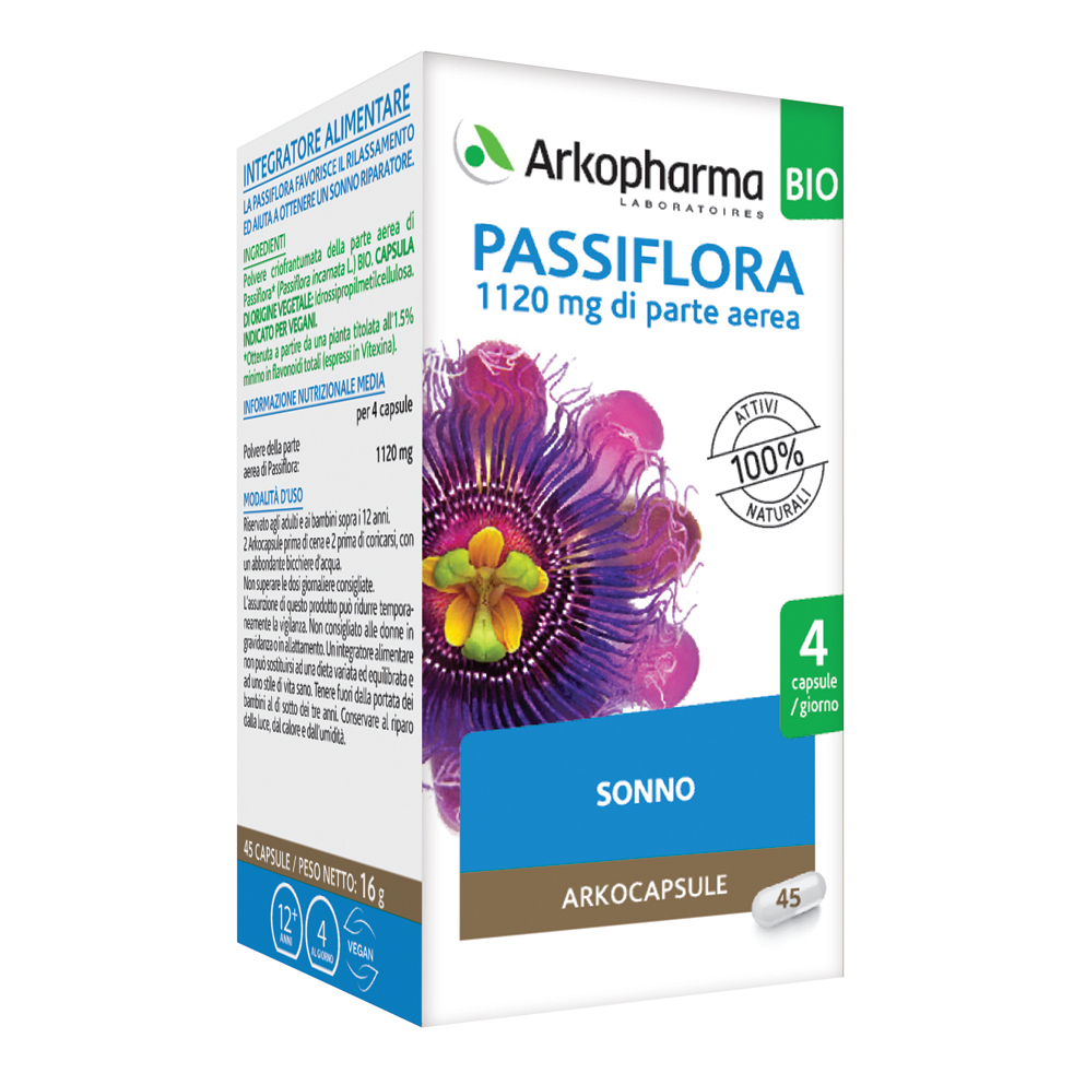Arkocapsule Passiflora 45capsule Bio